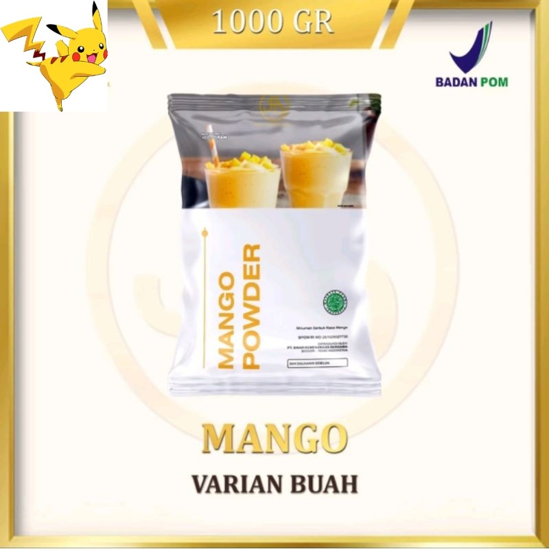 

pekanbaru / Bubuk Minuman Premium Mango - Jakarta Buble Drink | BPOM & HALAL
