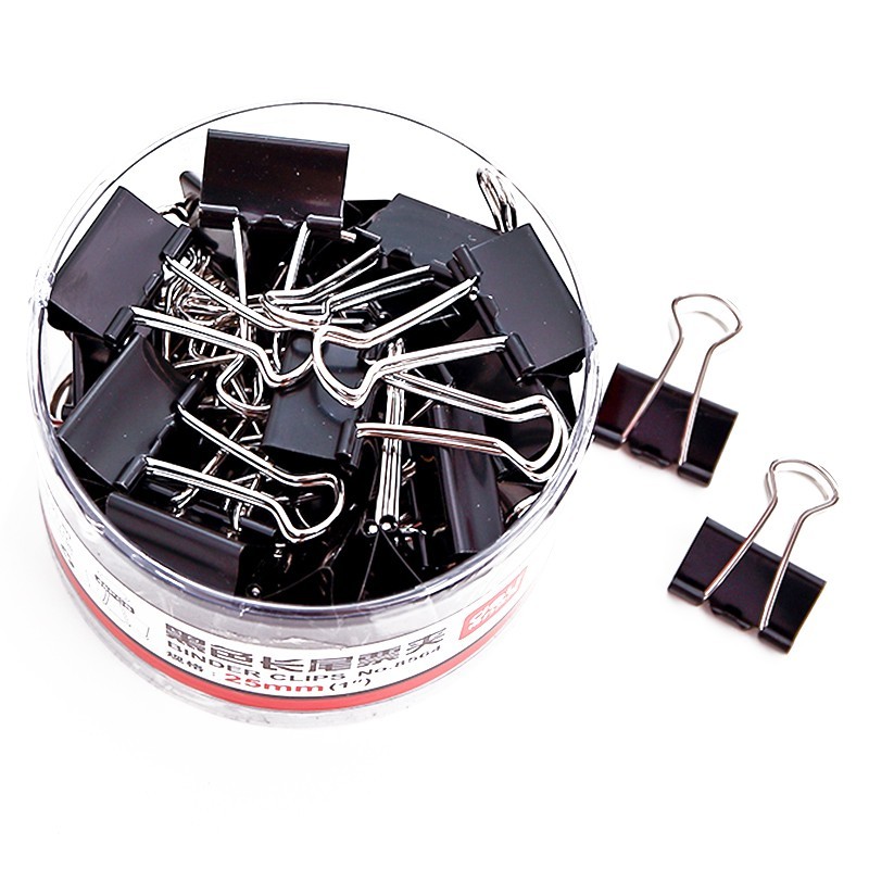 

Binder Clips Metal Fold Back Clips Small Paper Clip Clamp Office Clip for Home School Office Storage