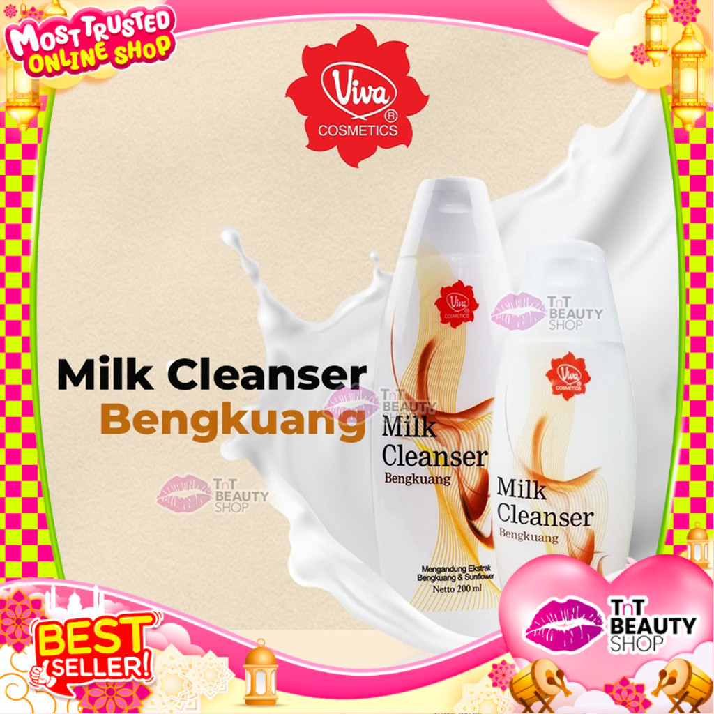 Viva Milk Cleanser Bengkoang 100 ml & 200 ml | Tnt Beauty Shop