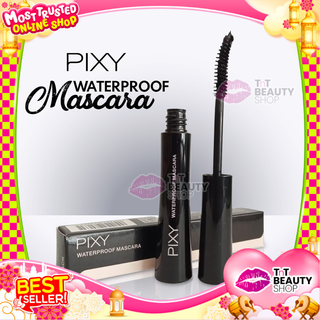 Pixy Waterproof Mascara 7ml ( Black ) | TnT Beauty Shop