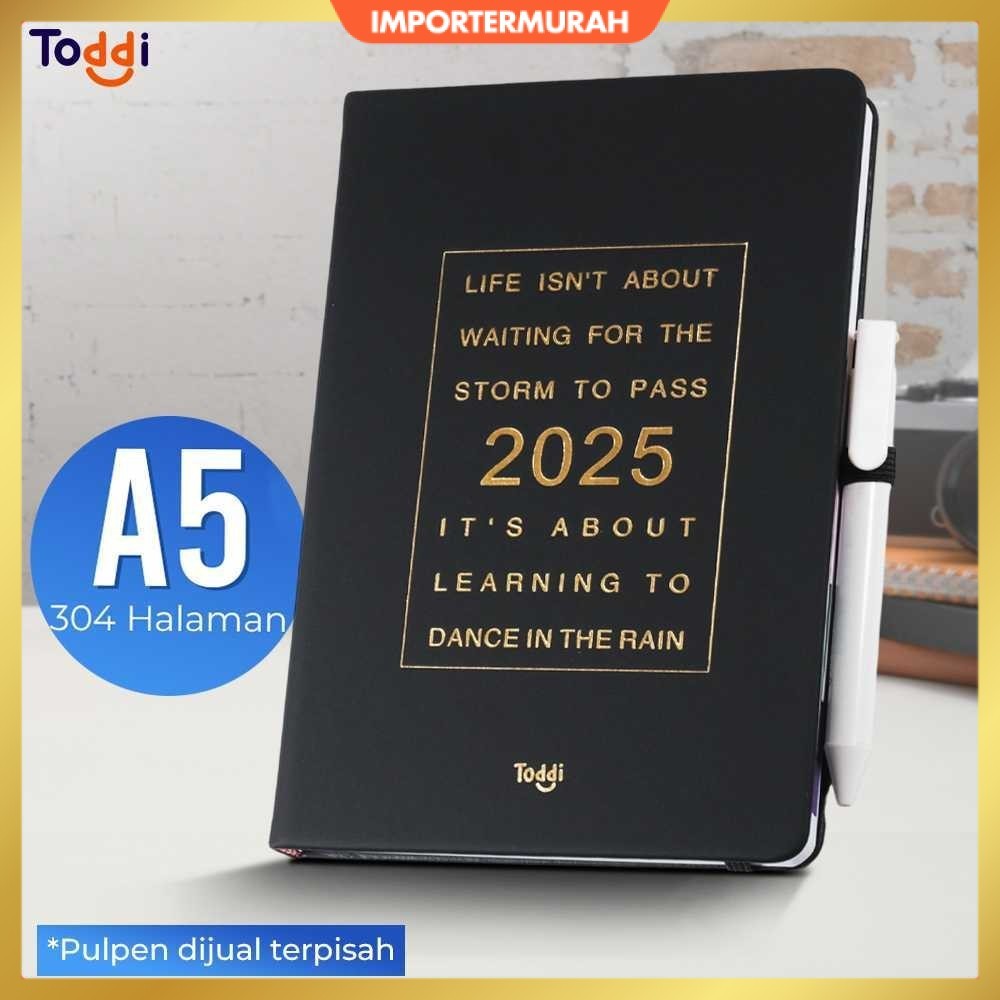 

Toddi Buku Agenda Softcover Monthly Planner Notebook 304 Halaman - TD-20251