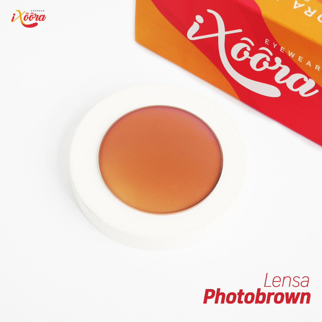 Ixoora Eyewear Lensa Kacamata Photobrown