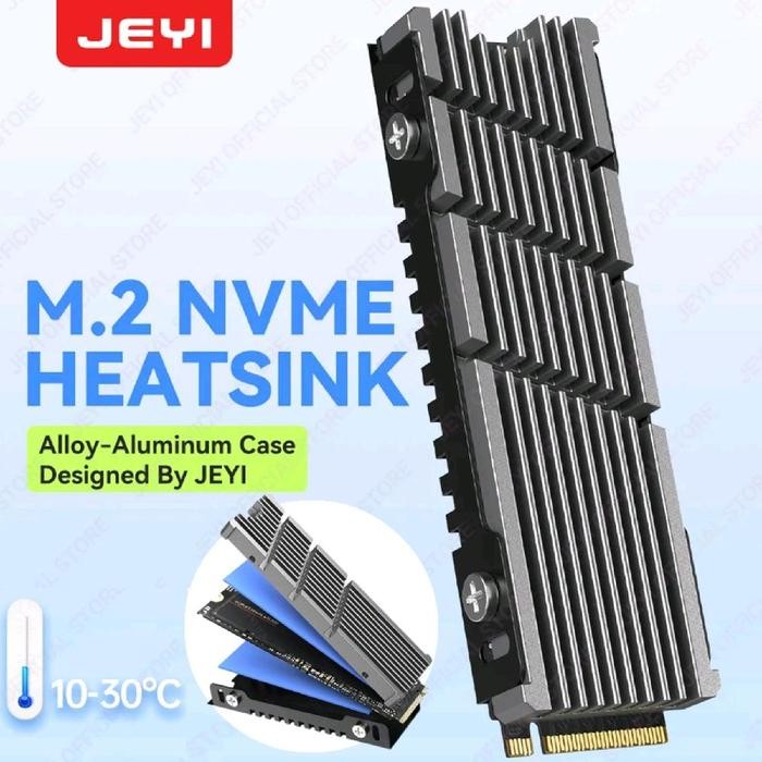 Heatsink SSD M.2 NVME Pendingin Cooling SSD M2 Alumunium  JEYI