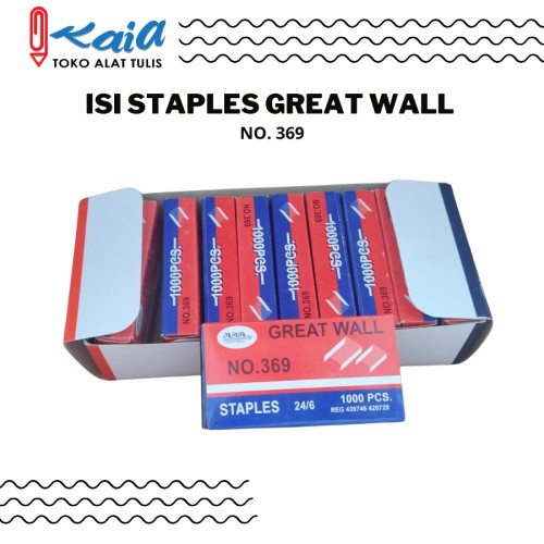 ISI STAPLES BESAR GREATWALL 369
