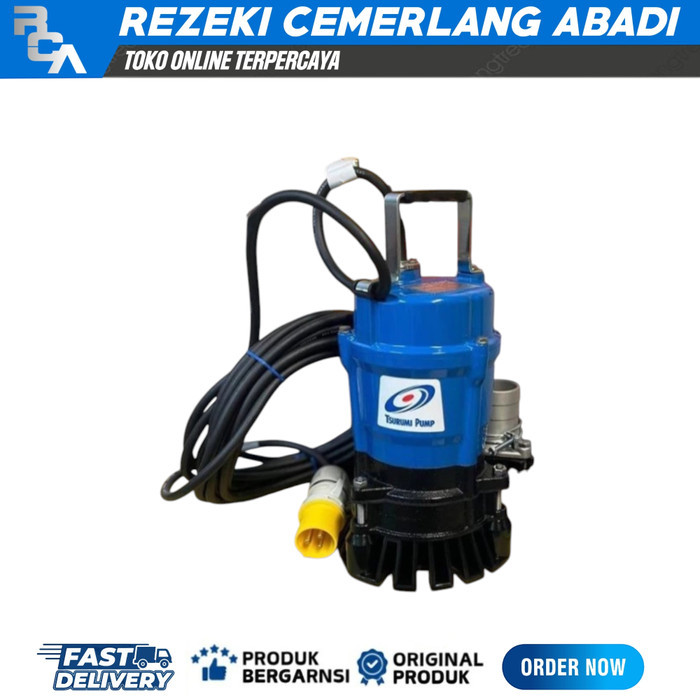 TSURUMI HS2 4S-53 POMPA CELUP AIR KOTOR MANUAL 400W 2" HS 2.4S - HS2 MANUAL - HS2 MANUAL