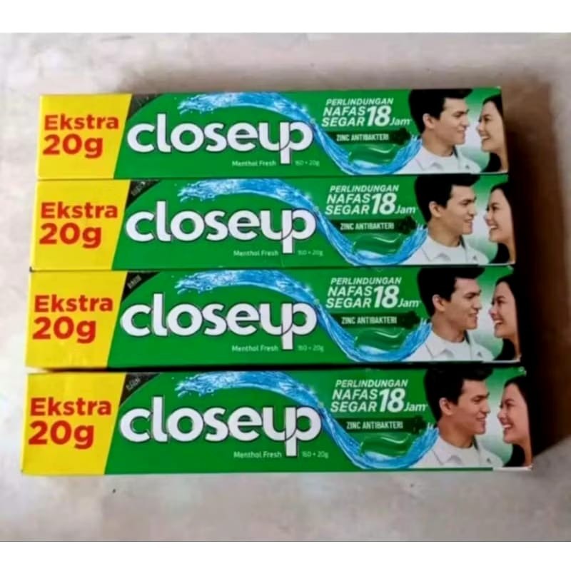 CLOSE UP Everfresh Pasta Gigi Odol 160 gr Extra 20 gr Anti Bacterial