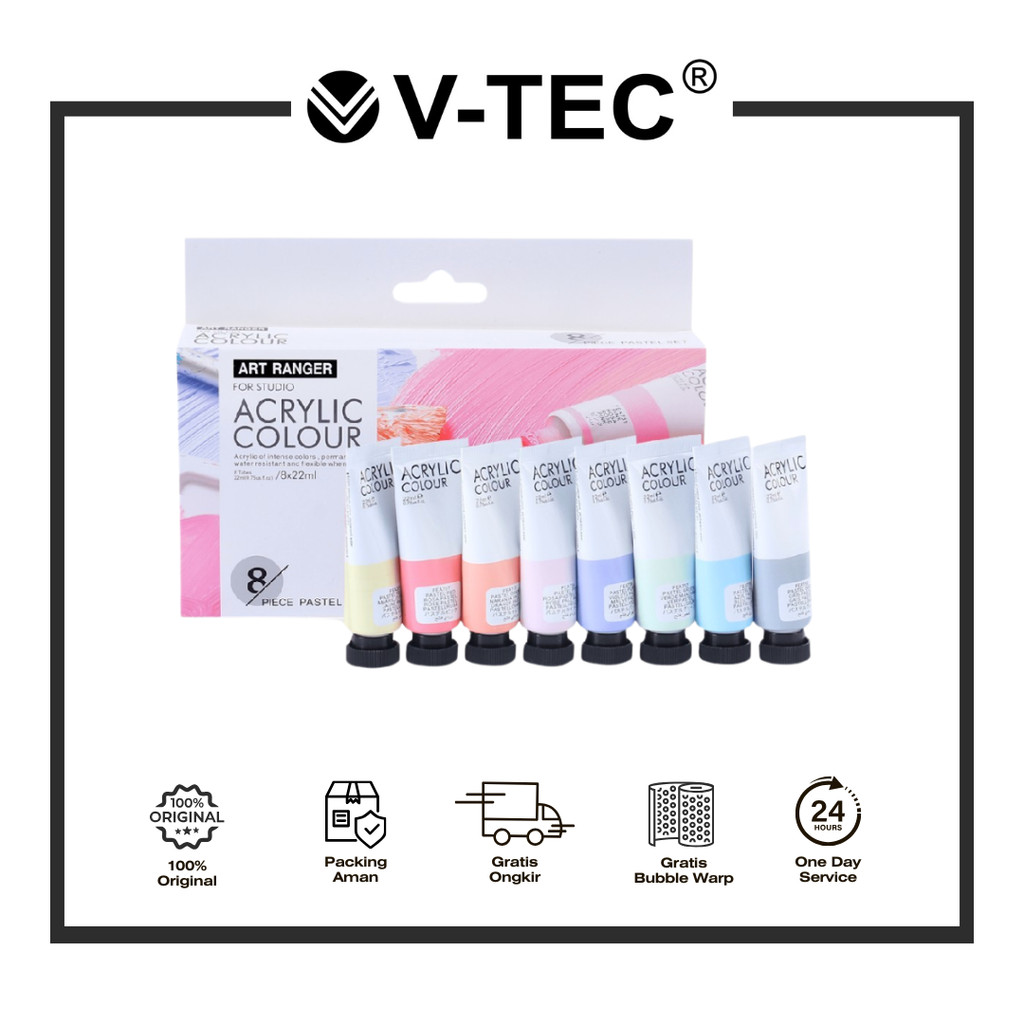 

V-TEC ART RANGERS 8 COLOR 22ML