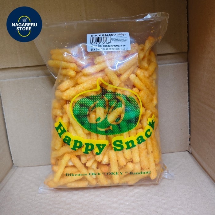 

Happy snack stick balado 200gr