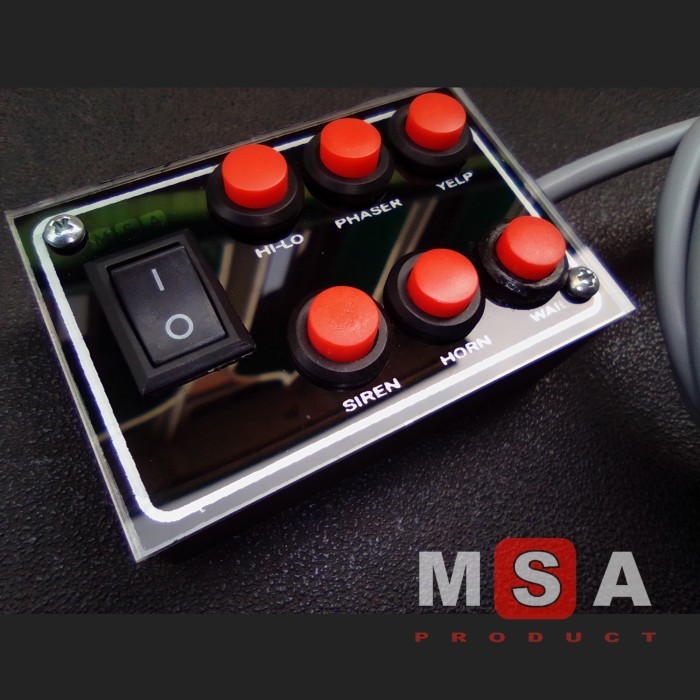 Modul Sirine Landun PJR dengan pengaturan volume