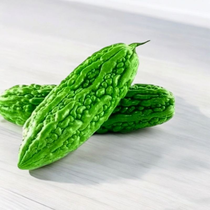 Replika sayuran pare paria /sayuran imitasi / sayuran palsu / sayuran dekorasi /sayuran pajangan, di