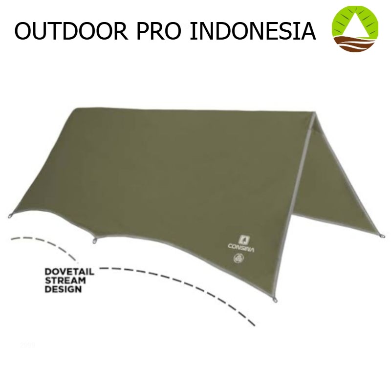 CONSINA. FLYSHEET TENDA CONSINA WATERPROOF SIZE 3x4/ 3x3 /3X2 METER