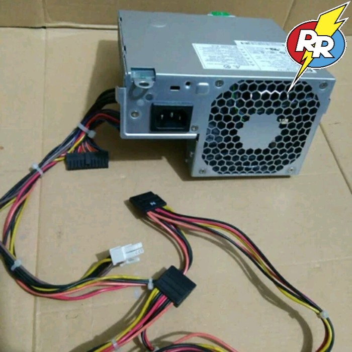 PSU Power Suplay PC PC Built up Hp Compaq dc7800p SFF pin Hitam kecil