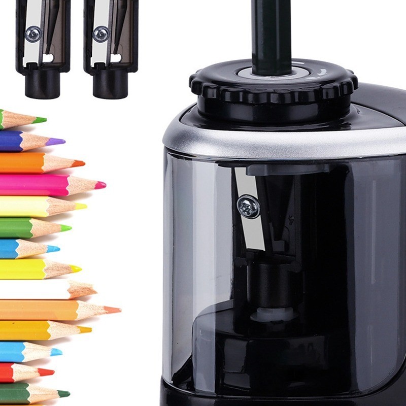 

Portable Pencil Sharpener Automatic Pencil Sharpener Kids Adults Auto Pencil Sharpener Stationery