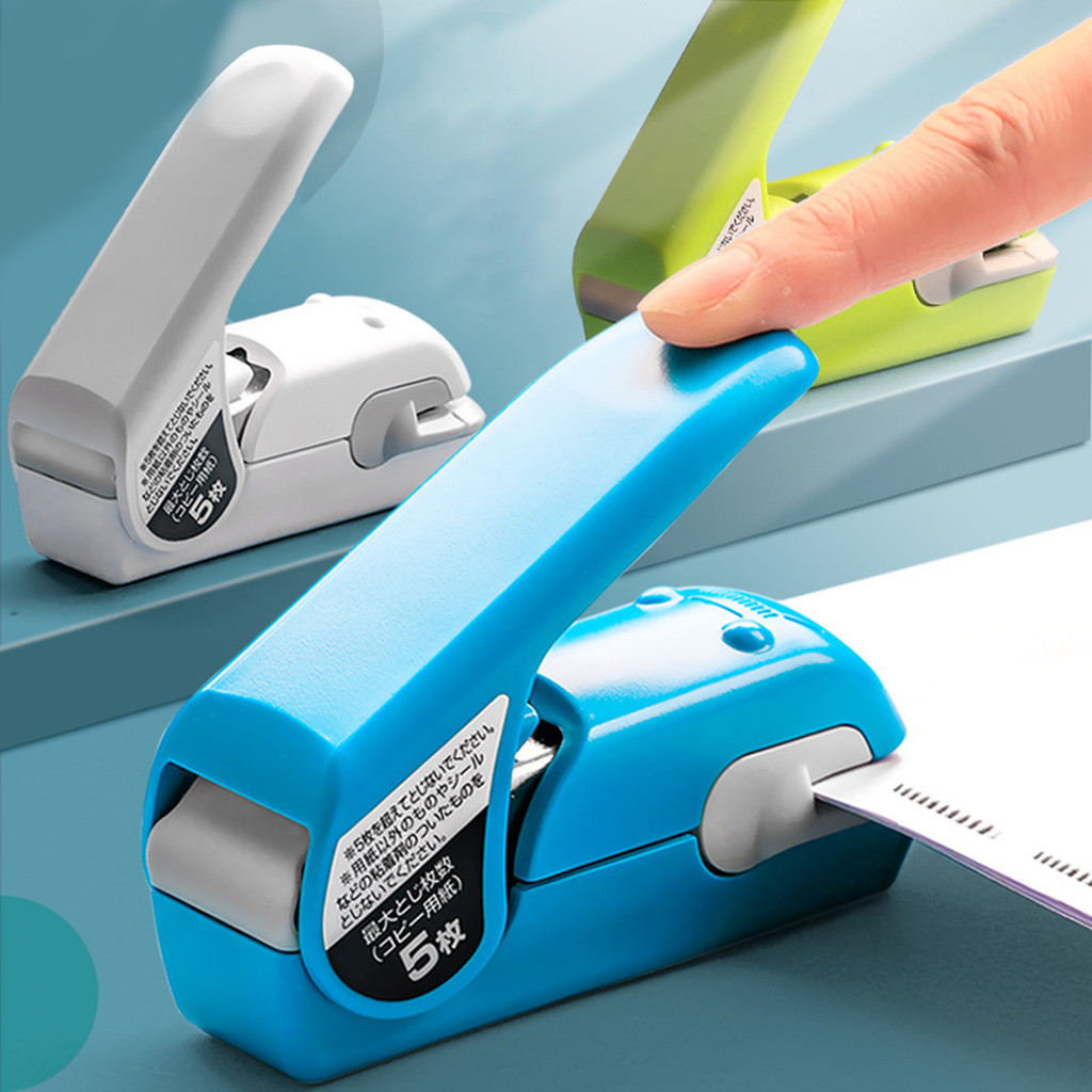 

Staple Free Stapler Time Saving Effortless Needle Free Handhled Stapler Mini Portable