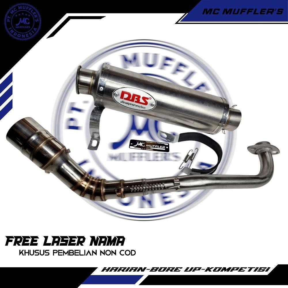 Knalpot  DBS thailand  stenlis untuk vario nmax beat scoopy aerox mio pcx DLL