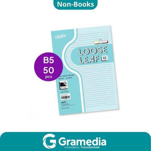 

[Gramedia Cijantung] Estudee Loose Leaf J Color B5 50 Blue