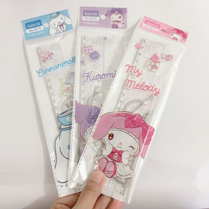 

Sanrio Ruler Set 4 in 1 20cm