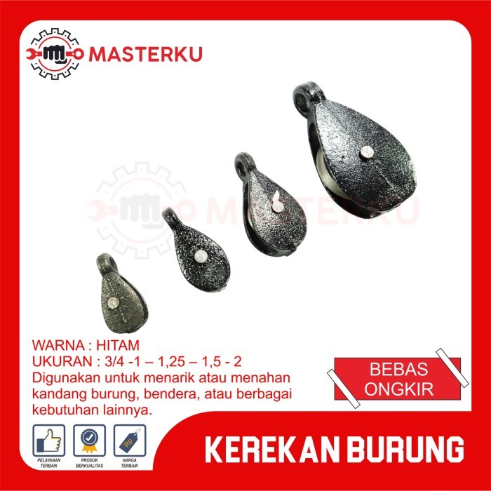 KEREKAN BURUNG  / PULLEY KATROL /  KATROL MINI