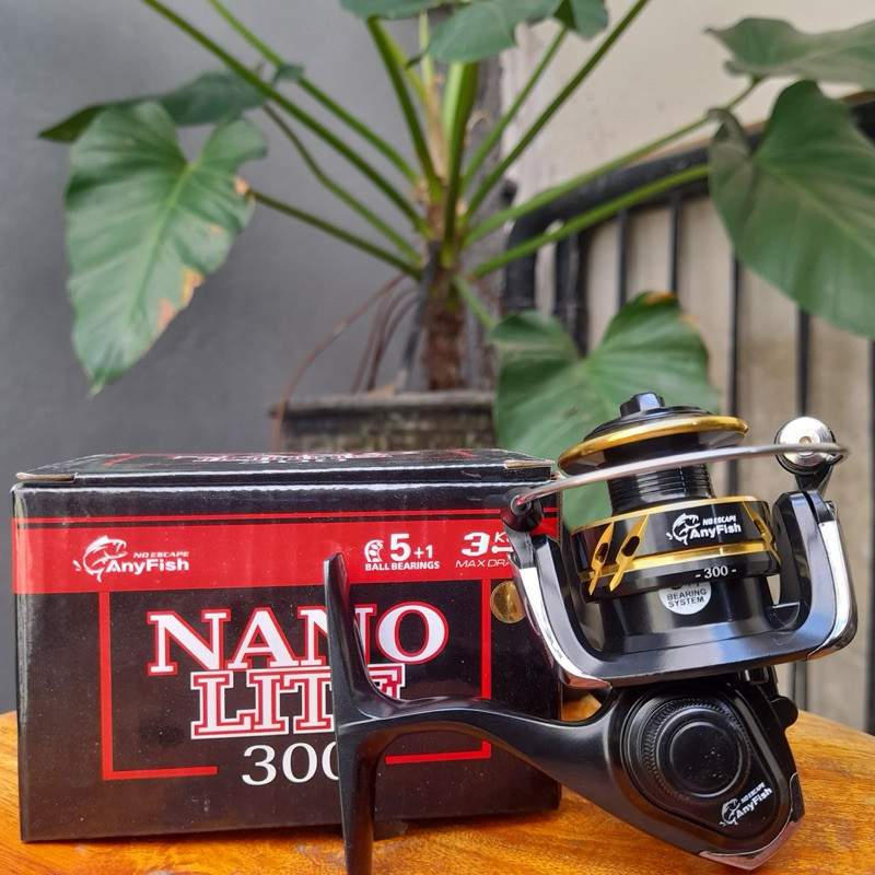 Reel Mini Power Handle Anyfish Nano Lite 100 / 200 / 300 Smooth
