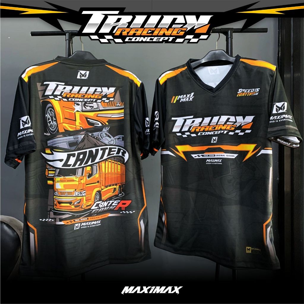 JERSEY RACING / jersy balapan JERSEY TRUCK RACING| Jersey Truck Canter| Jersey Truck Premium - Maxim
