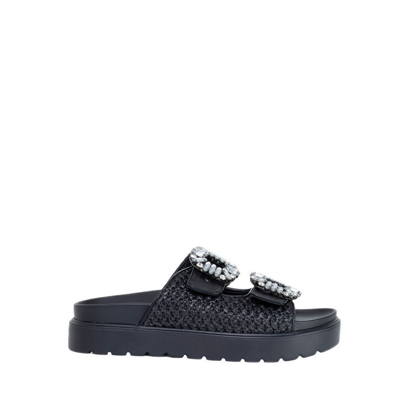 Nine West ALIA Women's Wedges Sandals - Black