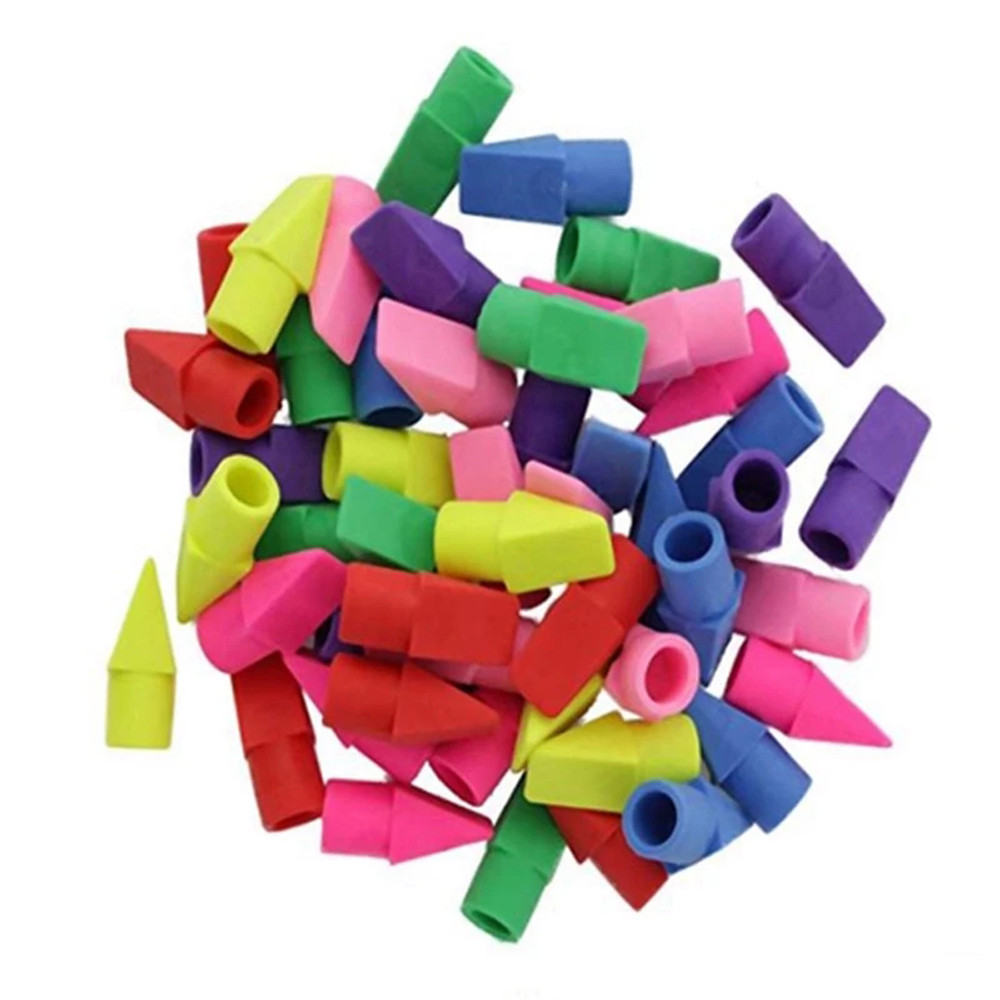 

Classroom Stationery for Kids Painting Assorted Colors Pencil Top Erasers Pencil Erasers Pencil Eraser Toppers Eraser Caps