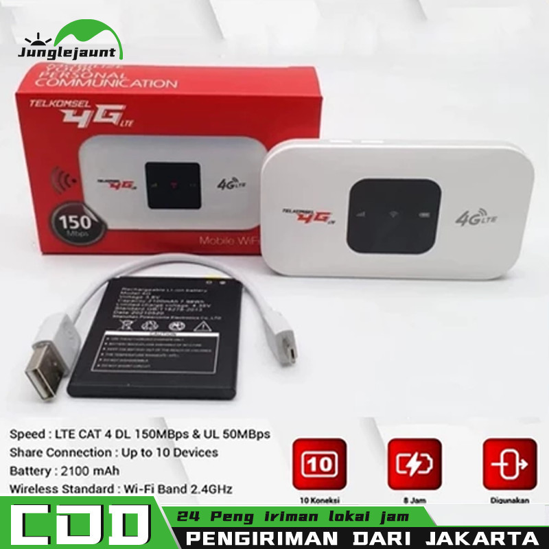 【#Kualitas Tinggi#】Wifi 4G All Operator Sim Card/ MIFI MODEM WIFI 4G UNLOCK OPERATOR Perdana Telkoms