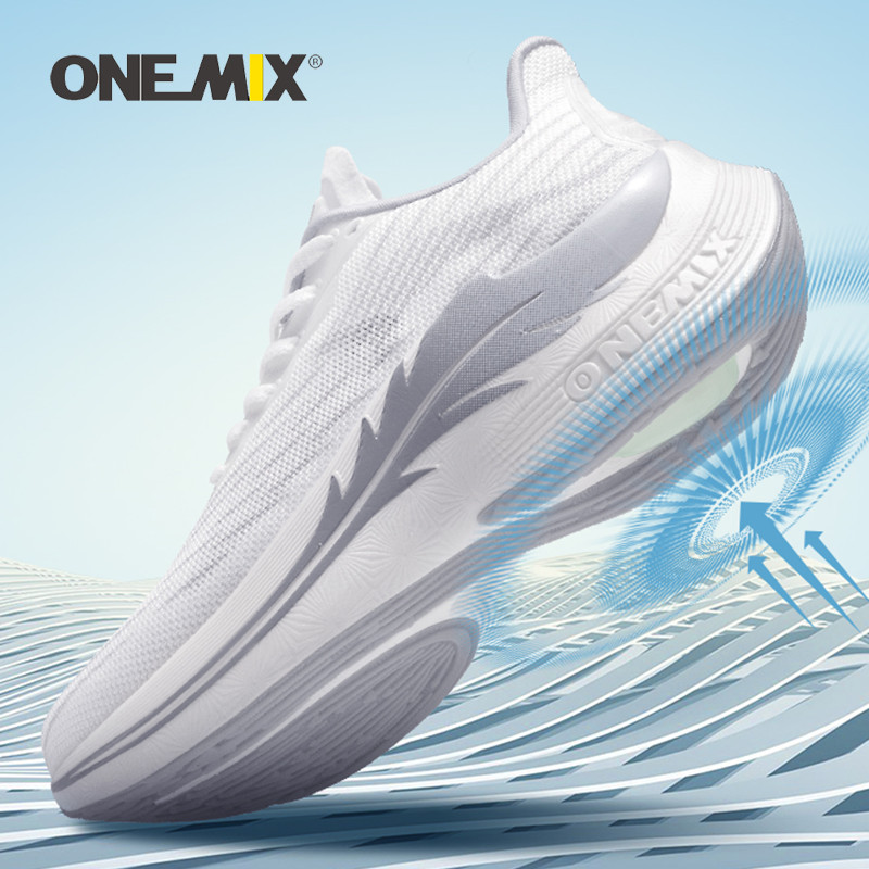 ONEMIX 2025 Air cushion Running Shoes  Breathable Outdoor Sport Sneakers Lightweight Athletic Joggin