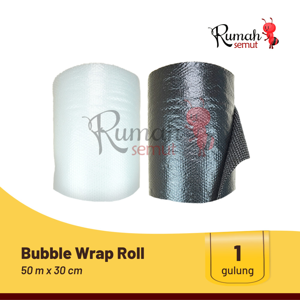 

Bubble Wrap Roll Plastik Ukuran 50m x 30cm