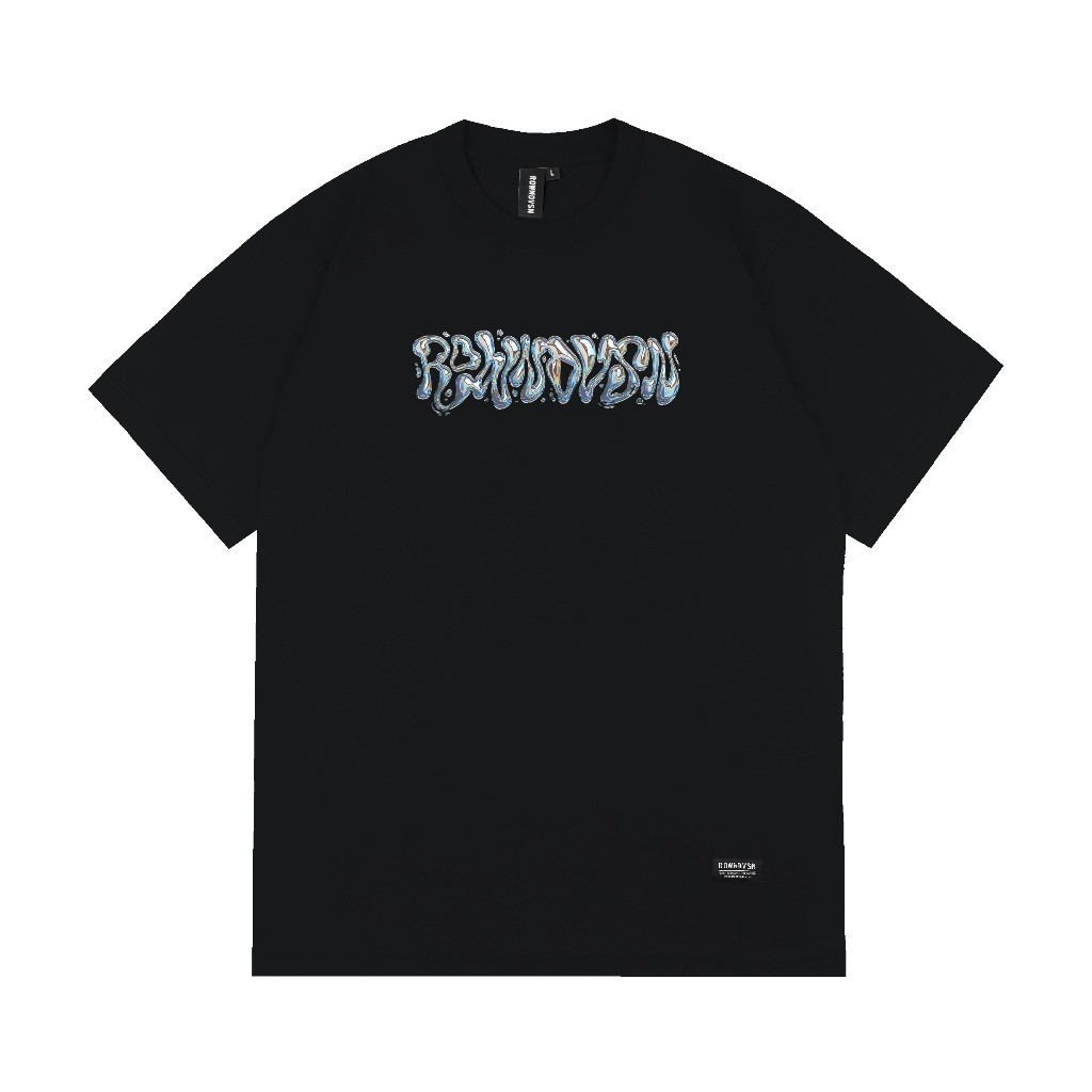 Original Design 【Popular】 Rown Division Official T-Shirt - Rowndvsn Kaos Chronicle Hitam COD