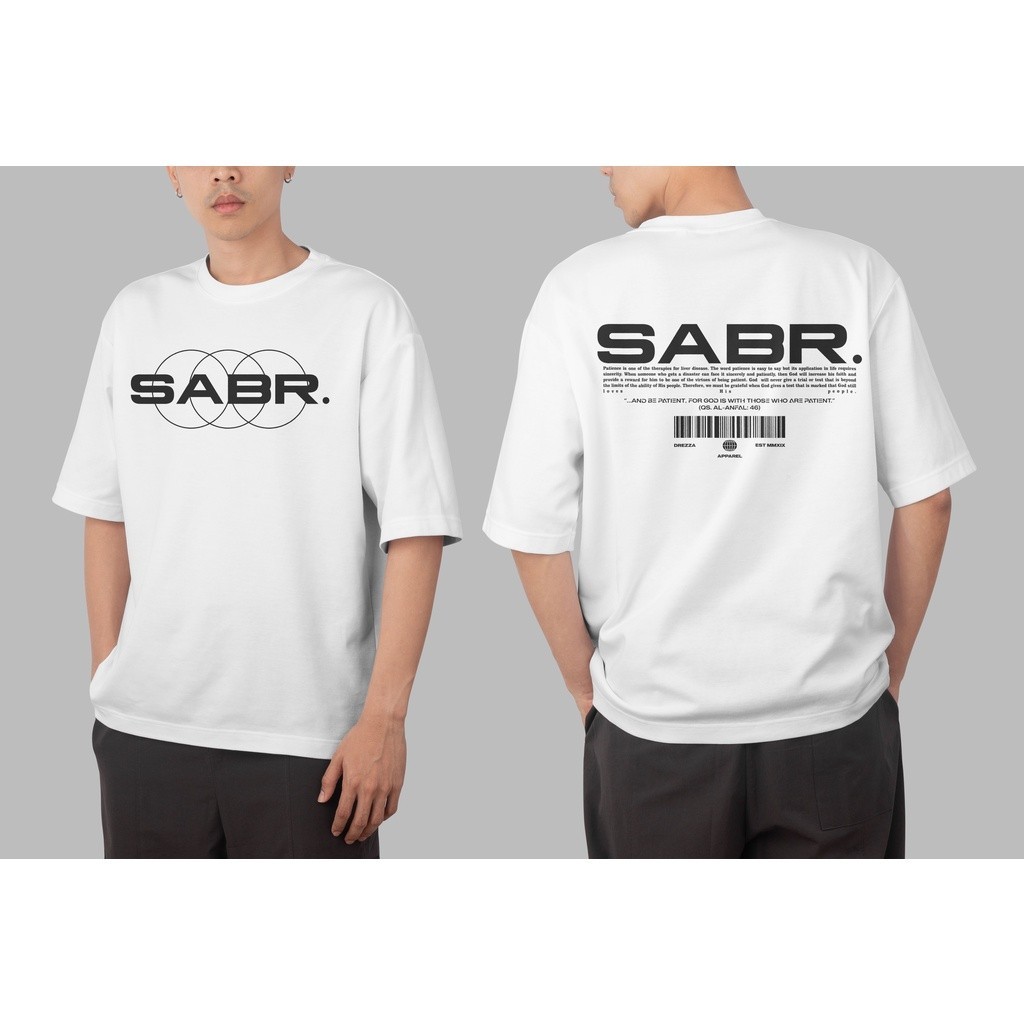 Kaos Kurta Pria Longline cotton combed 24s Baju Big size Korean Style TSHIRT Oversized art SABR