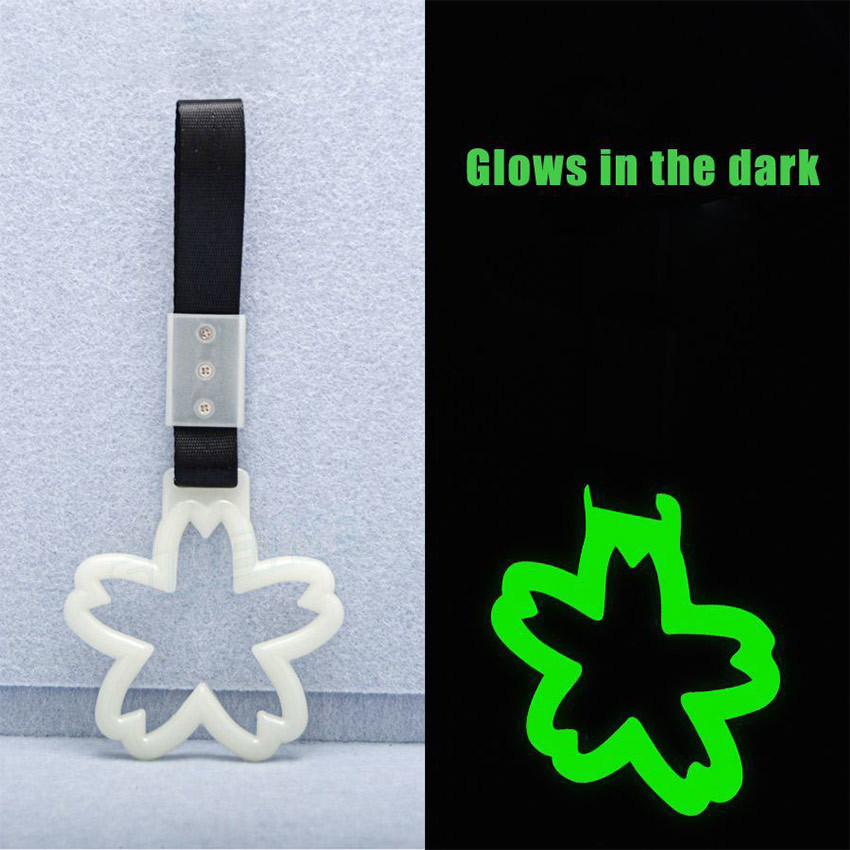 Gantungan Pegangan Tangan Mobil Glow In Dark Jdm Handle Grip Mobil Universal Towing Strap Variasi