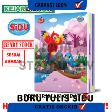 

BUKU TULIS SIDU 42 LEMBAR SINAR DUNIA BIG CAMPUS BOXY B5 PACK [5PCS]TERLARIS