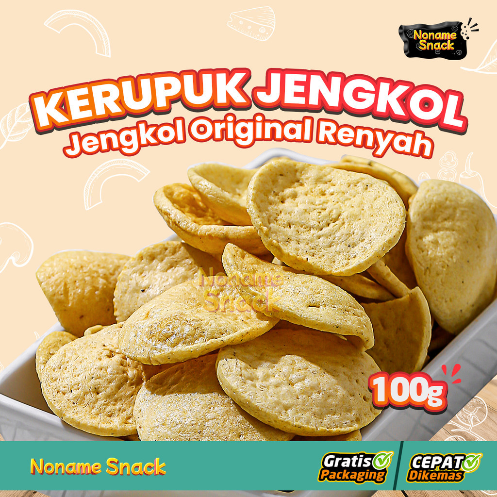 

NoName Snack - Krupuk Jengkol Original 100gr