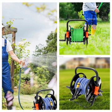 RB Gulungan Selang air 50m Portable - Taman Tanaman Berkebun - Garden air Hose Reel selang air