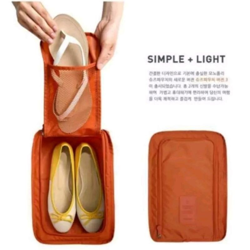 ACEH.OYU 131134 Tas sepatu/shoes pouch travel/travel bag organizer/shoes bag organizer