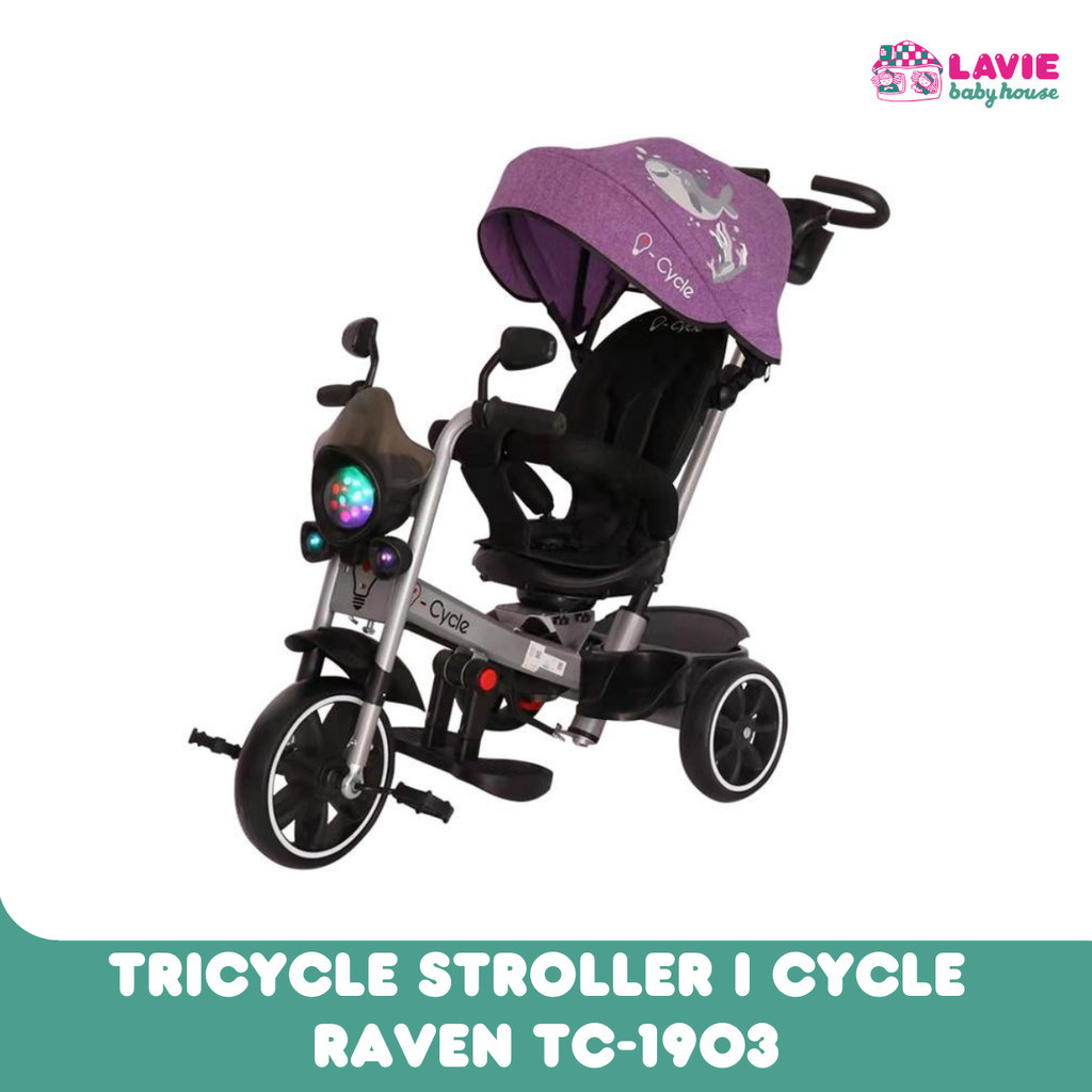 Tricycle stroller i CYCLE Raven TC-1903/Sepeda roda 3 Anak