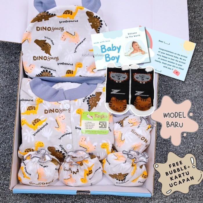 

[COMEL] Hampers Paket Set Bayi Newborn / Piyama Baju Baby 0-6 Bulan - GREY, ANAK PEREMPUAN