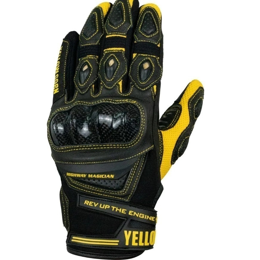 Sarung Tangan Motor - Yellow Corn YG 351 Yellow Original