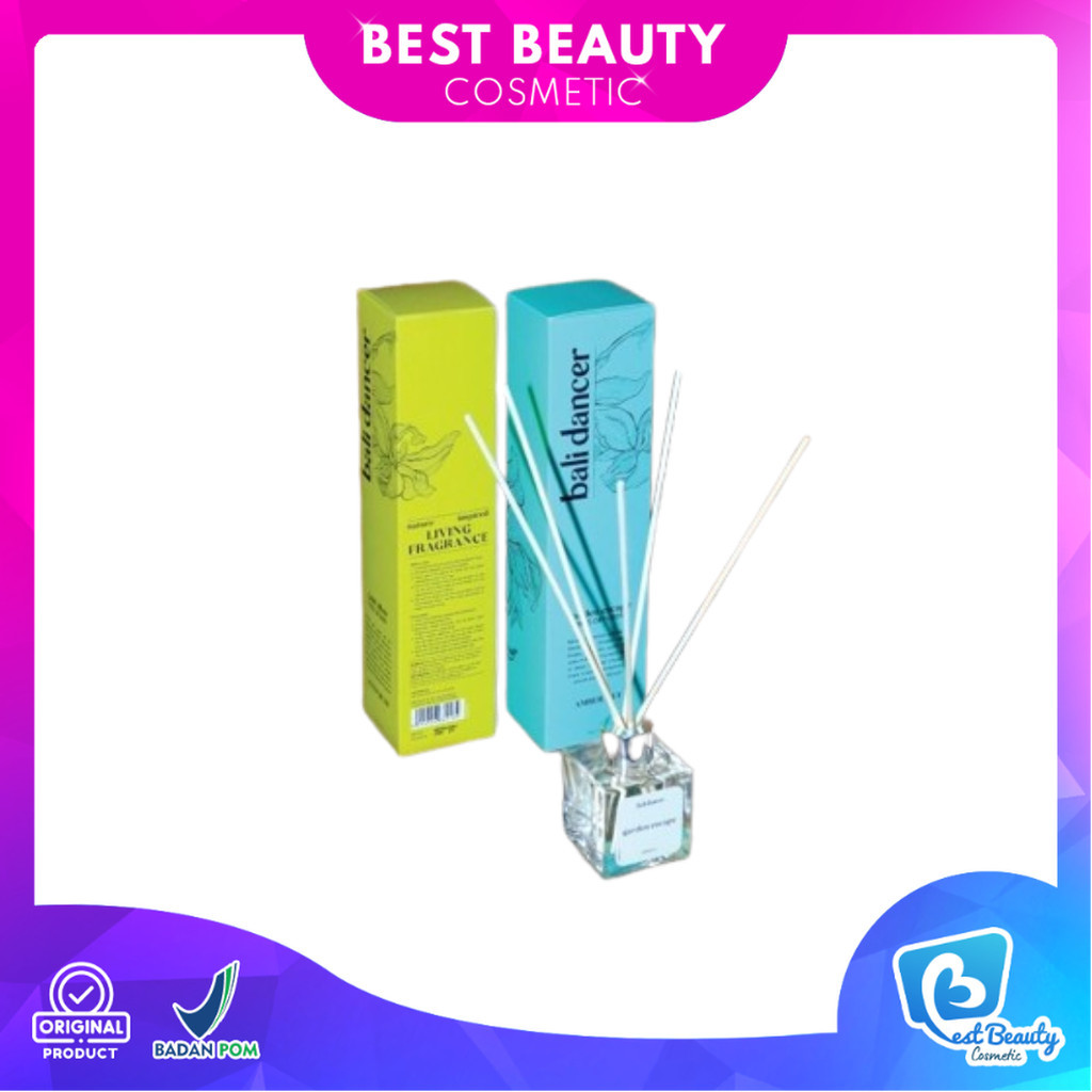 

★ BB ★ Bali Dancer Reed Diffuser 50ml | Bali Dancer Red Diffuser Good Vibes Lemongrass 50ml | Bali Dancer Reed Diffuser Garden Escape Amber Lily 50ml
