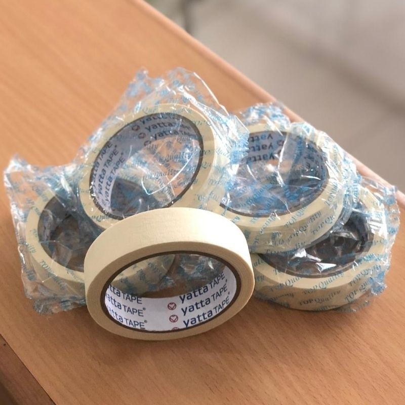 

Lakban Kertas Yatta / Masking Tape Yatta 24mm X 17meter