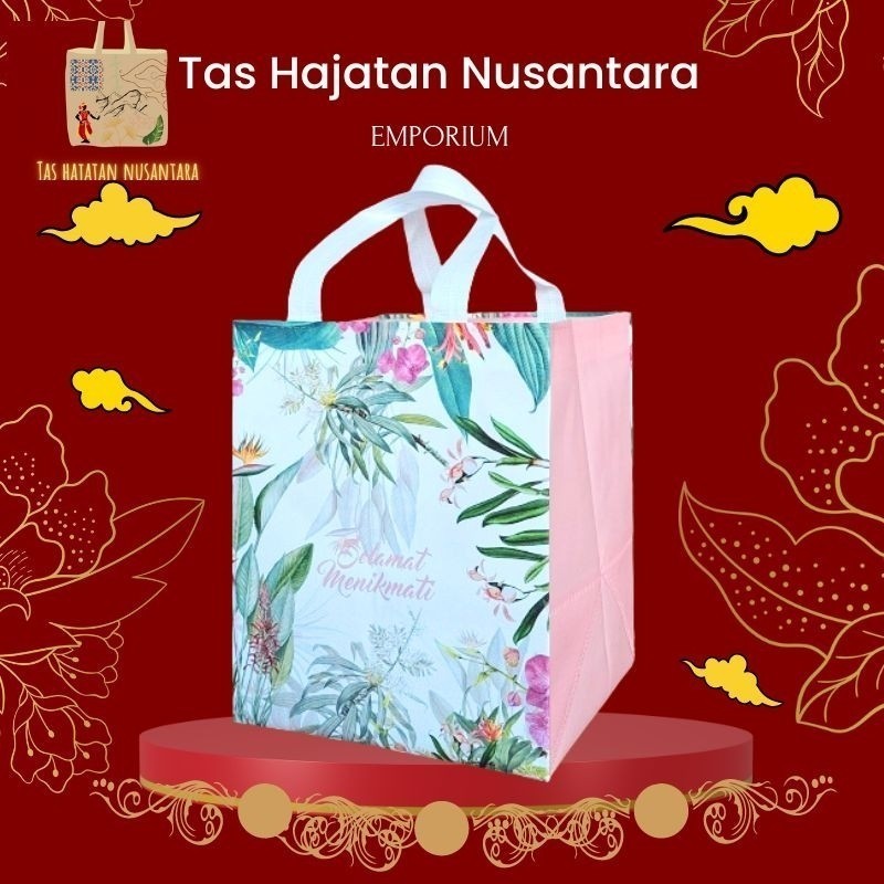 

AN67YZ Tas Hajatan laminasi MeadowShine Premium Box 22- Harga Per Lusin 12 PCS