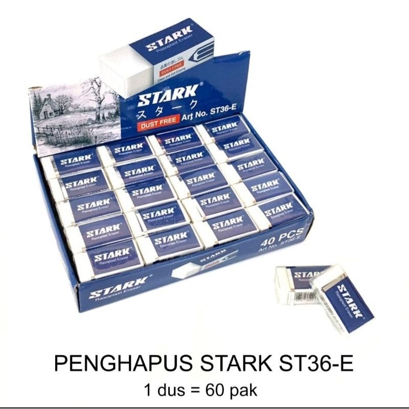 

Penghapus Kecil Pensil Stark (40 pcs) BEST SELLER!!!