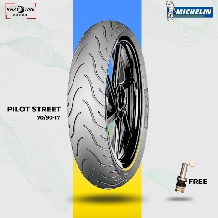 Ban Motor Bebek - MICHELIN PILOT STREET 70/90-17 Tubeless