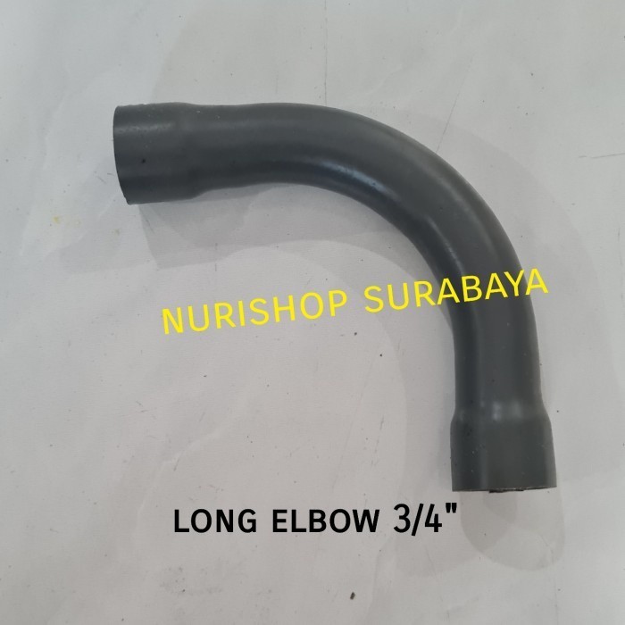 Long elbow 3/4 / large radius elbow / Long bow / knee / Keni PVC 3/4"