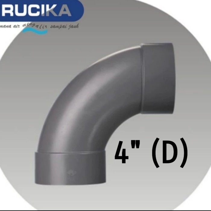 Large radius elbow 4" inch D RUCIKA Long bow long elbow knee keni 4 in