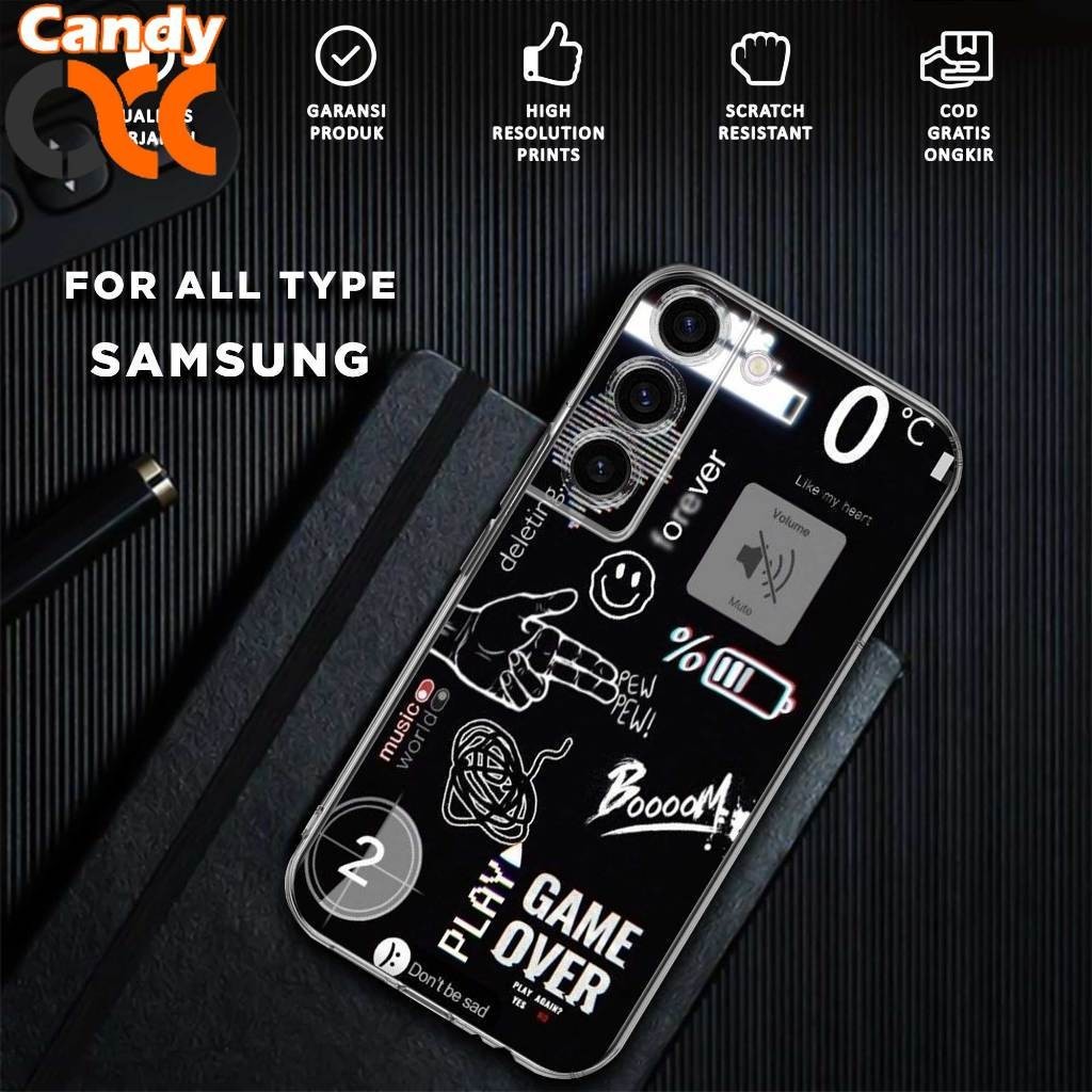 Case SAMSUNG M14 M20 M21 M22 M23 M31 M32 M33 M53 Motif [NASA TICKET] - Casing Hp - Terlaris Murah Cl