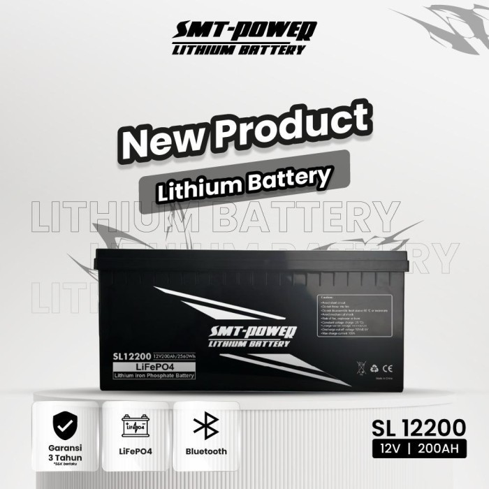 Aki Lithium Battery Lithium LiFePO4 12V 200AH Litium Battery