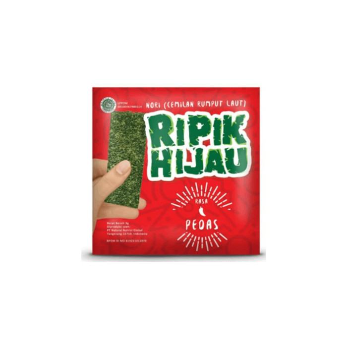 

Rijau Nori Cemilan Rumput Laut Rasa Pedas 3g Isi 12pcs Cemilan Murah dan Enak