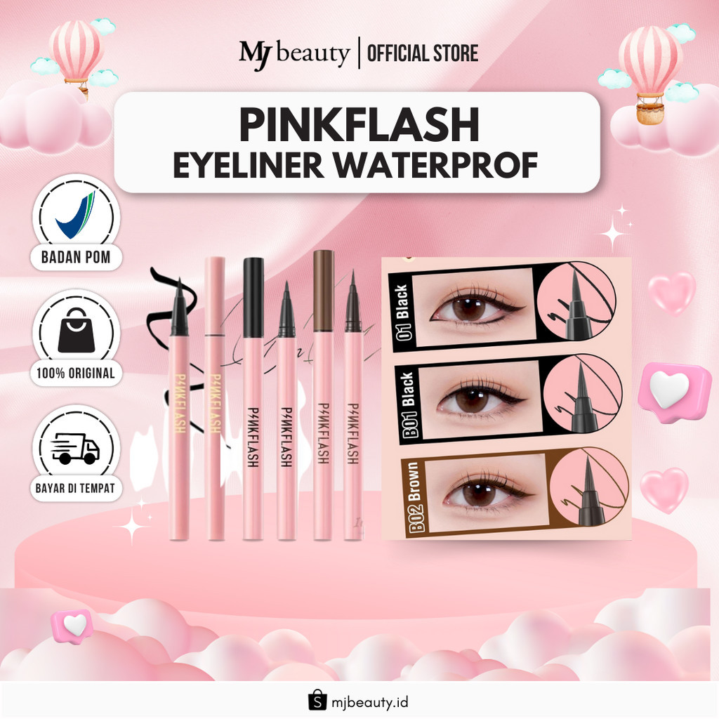 ✨MJ 100% ORI✨ PINKFLASH Eyeliner Waterproof